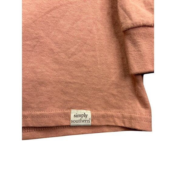 Simply Southern Collection Womens Long Sleeve T-Shirt Size Large Cotton - Picture 4 of 8